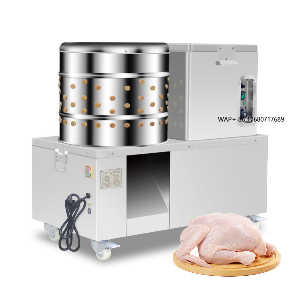 Chicken Plucker Machine - Máquina Depenadora Elétrica Automática de Baixo