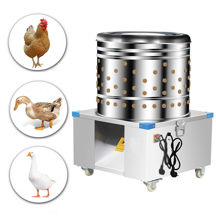 Chicken Plucker Machine - Máquina Desplumadora de Frangos Comercial Popular