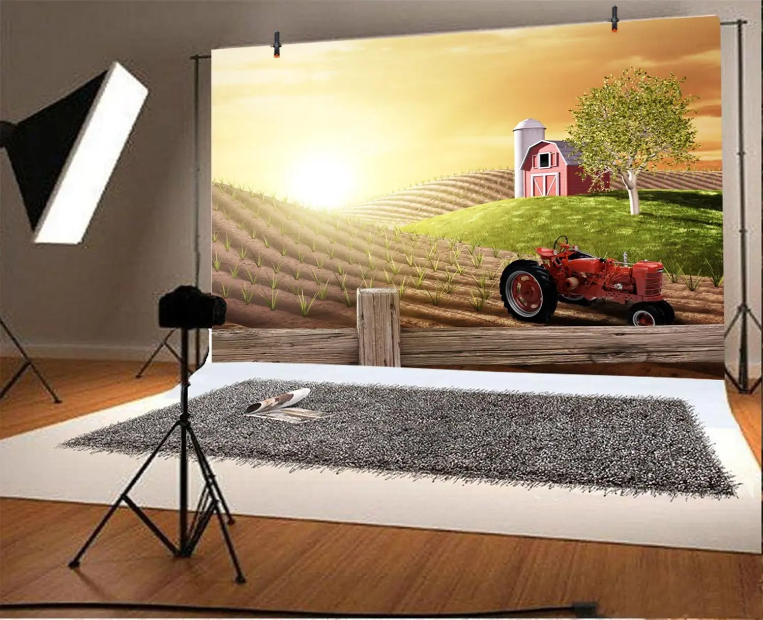 Cenário de fotografia para est - Agriculture Farming Background avaliação e preço