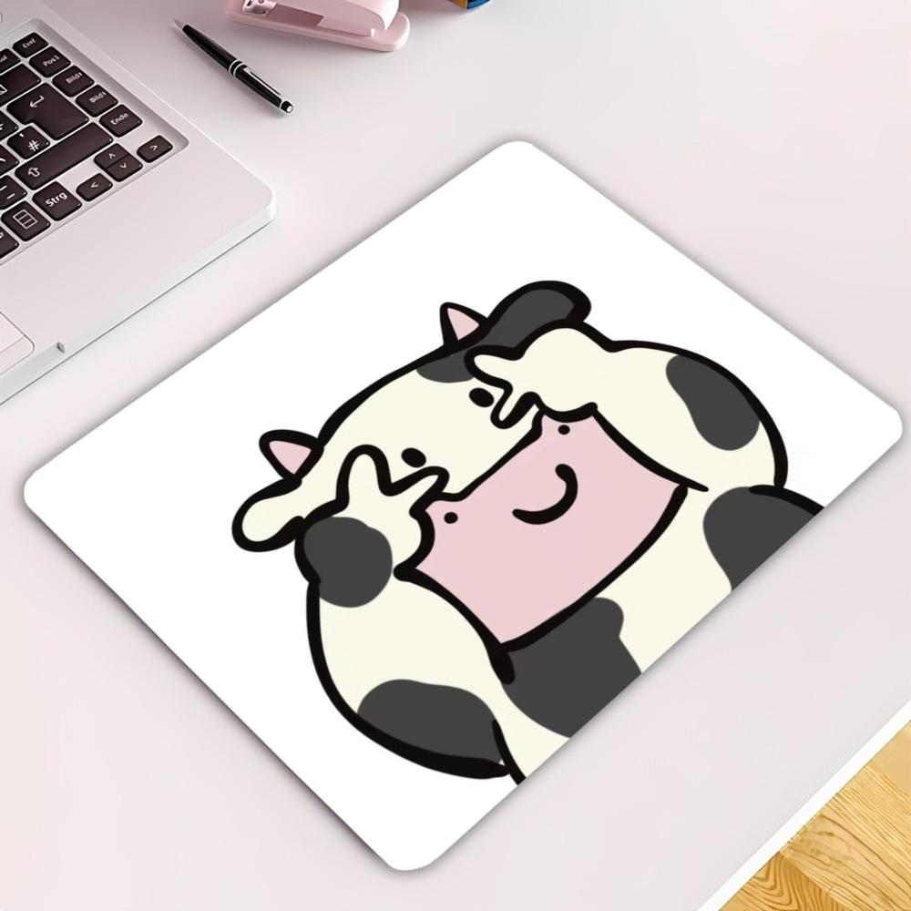 Mouse Pad Pequeno com Estampa  - Cow Mat Rubber avaliação e preço