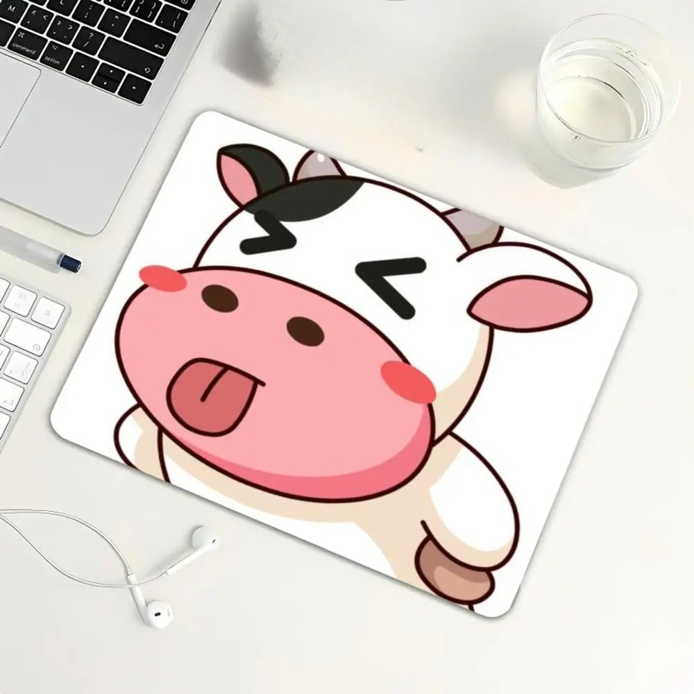 Mouse Pad Pequeno com Estampa  - Cow Mat Rubber avaliação e preço