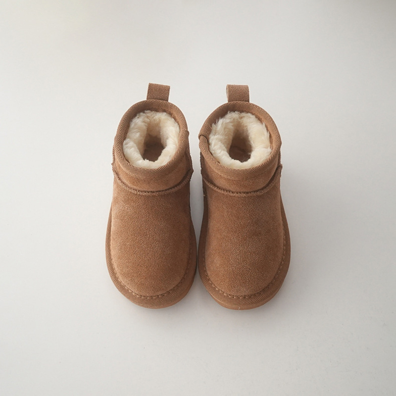 Crianças botas de neve de inve - Cow Mat Rubber avaliação e preço