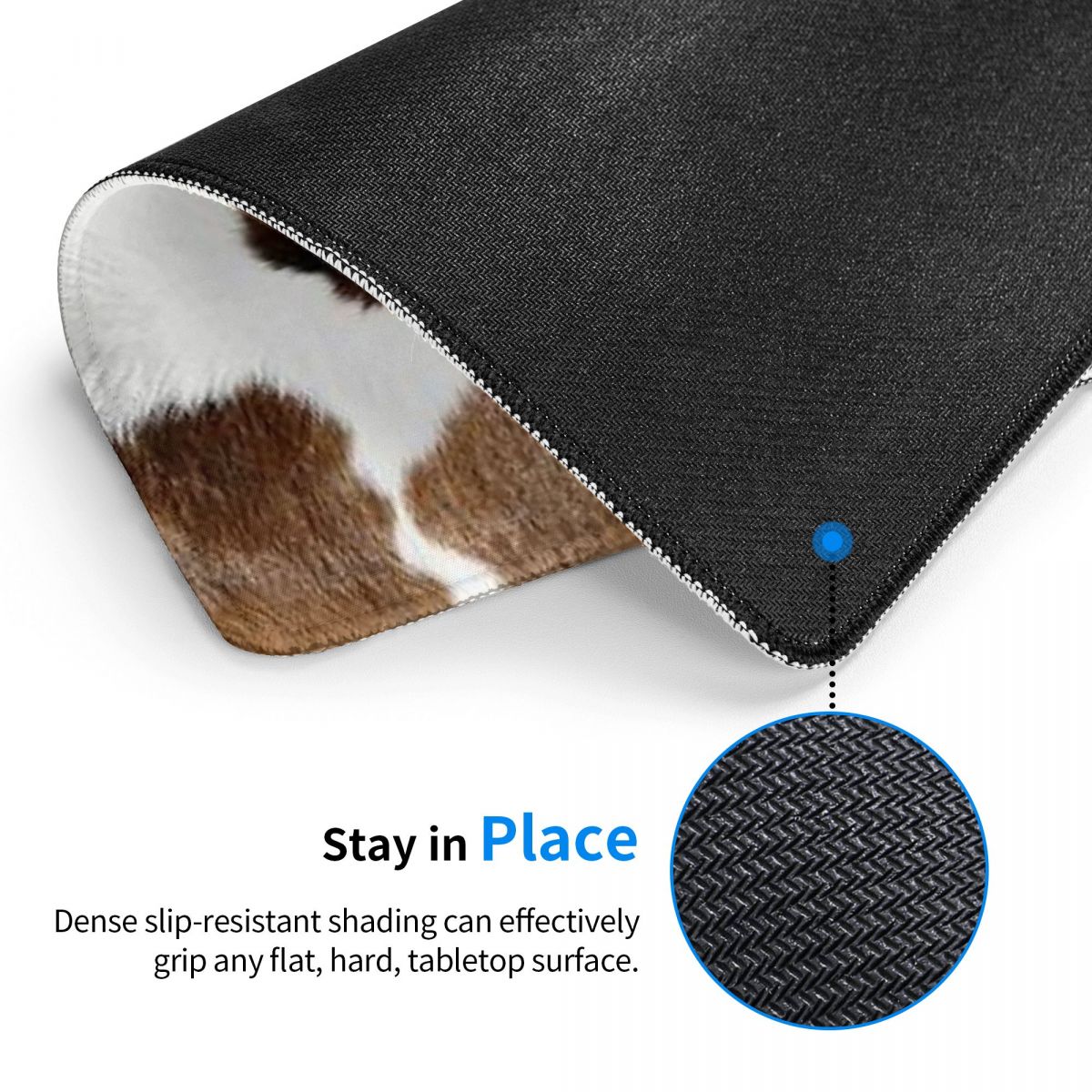 Mouse Pad Estampa Vaca Rústica - Cow Mat Rubber avaliação e preço