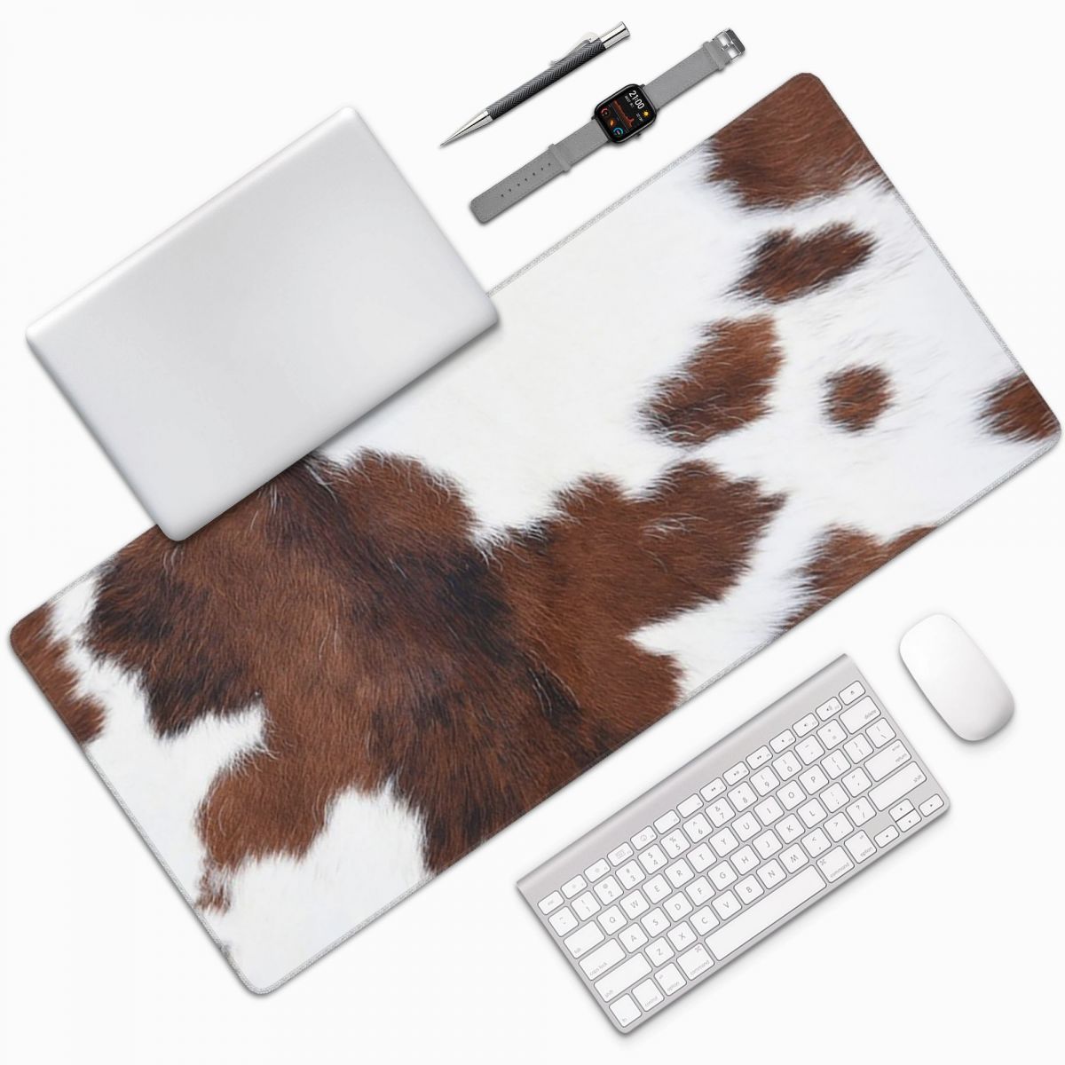 Grande Mouse Pad com Padrão de - Cow Mat Rubber avaliação e preço