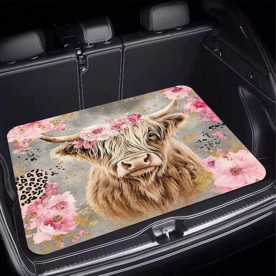 1 peça, tapete para porta-mala - Cow Mat Rubber avaliação e preço