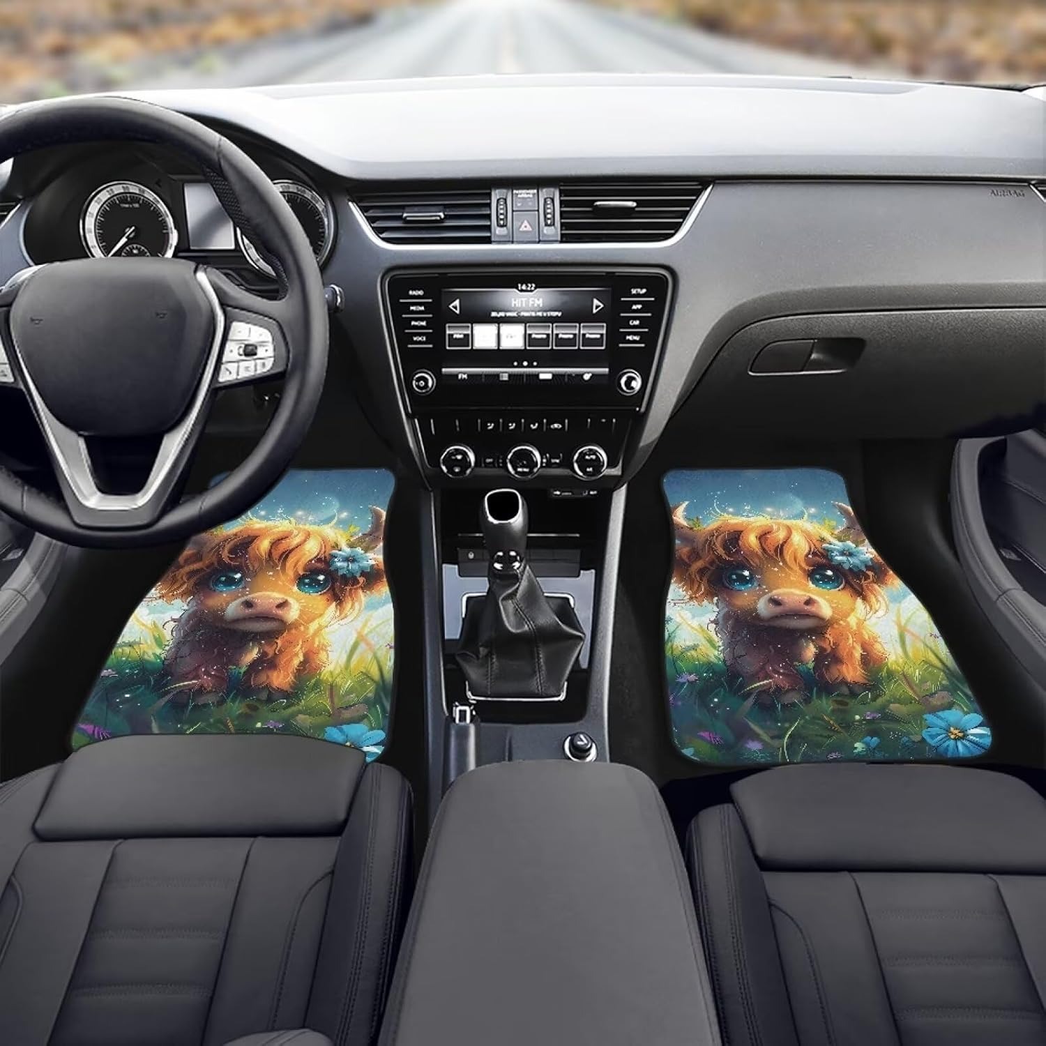 Tapetes de carro com estampa d - Cow Mat Rubber avaliação e preço