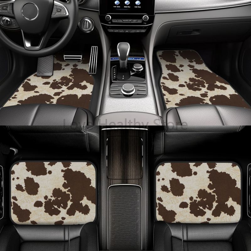 Vaca carro esteiras conjunto d - Cow Mat Rubber avaliação e preço