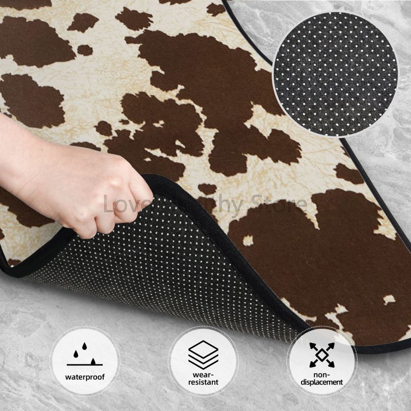 Vaca carro esteiras conjunto d - Cow Mat Rubber avaliação e preço