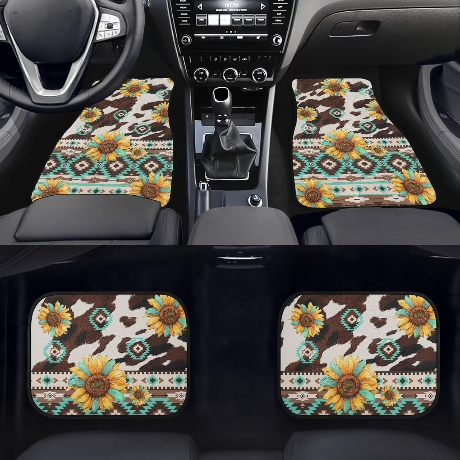 Tapetes de carro asteca para t - Cow Mat Rubber avaliação e preço