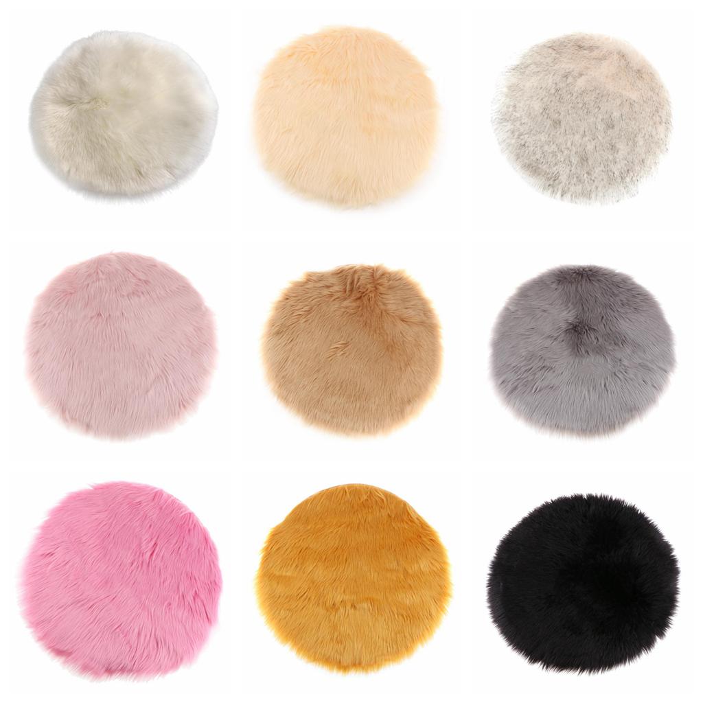 Luxo Faux Fur carneiro tapete, - Cow Mat Rubber avaliação e preço