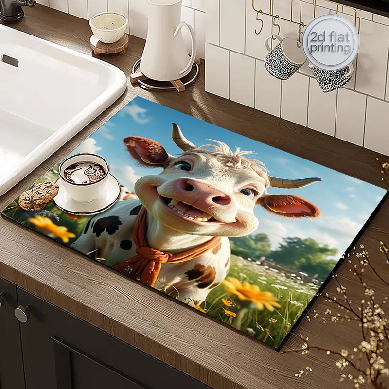 Tapete de Secagem Absorvente c - Cow Mat Rubber avaliação e preço